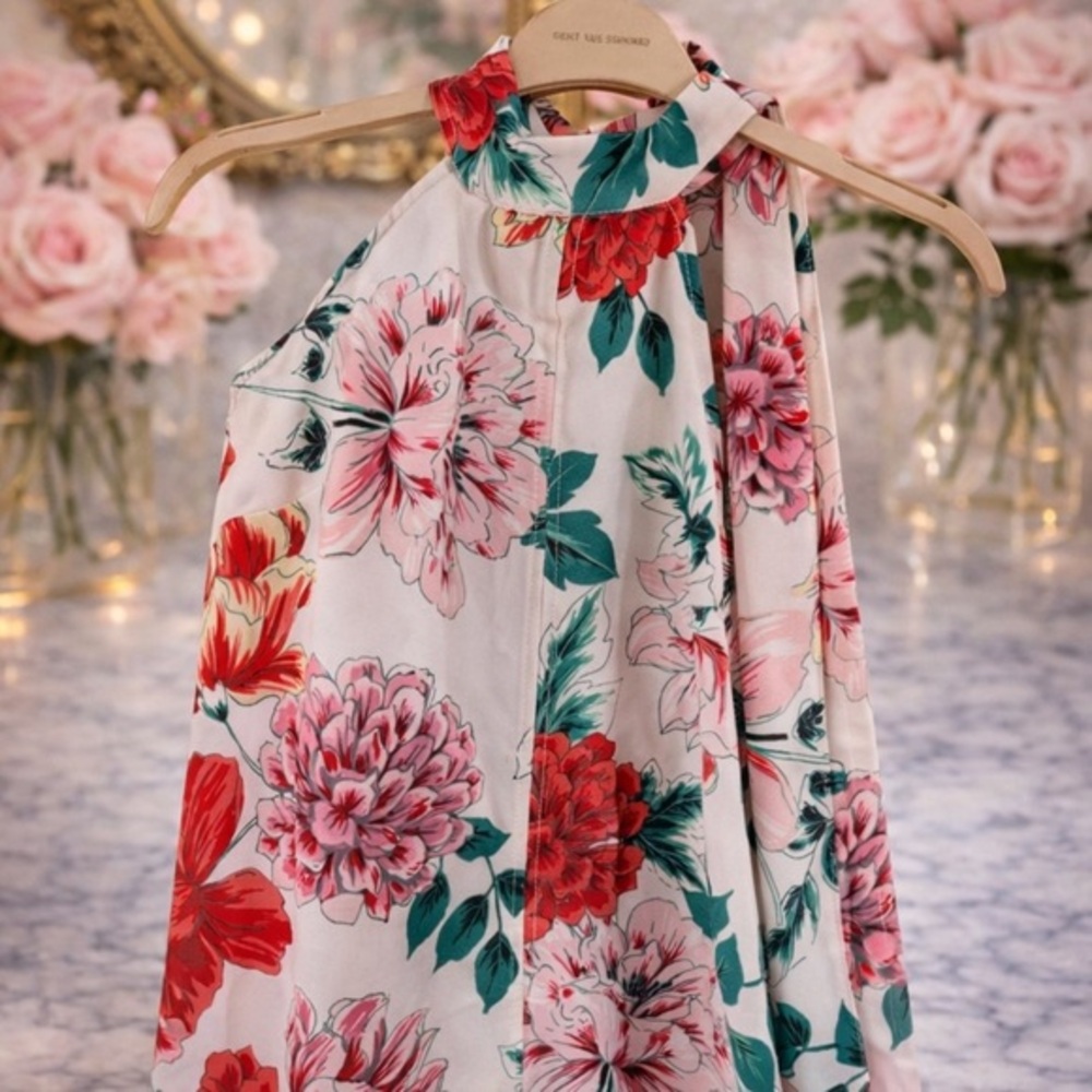 Eva Mendes New York & Company Floral Print Garment